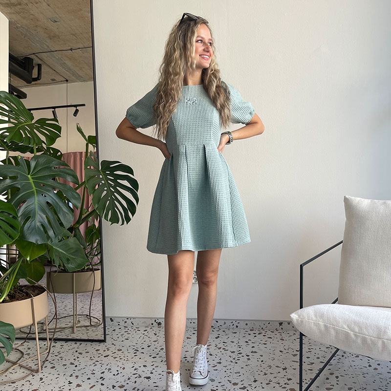 Waffle dress