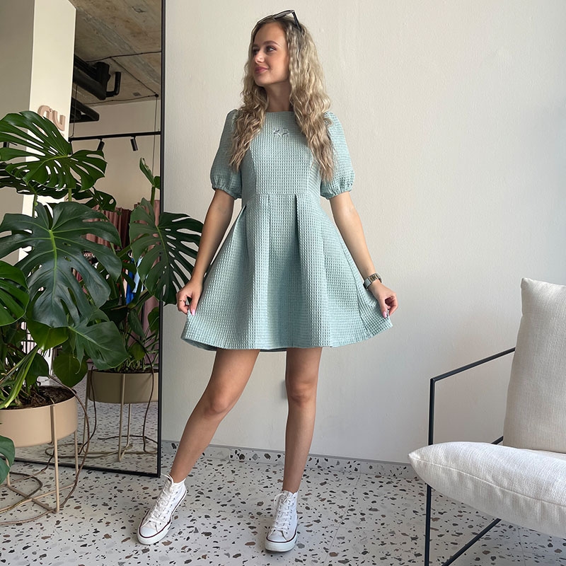 Waffle dress