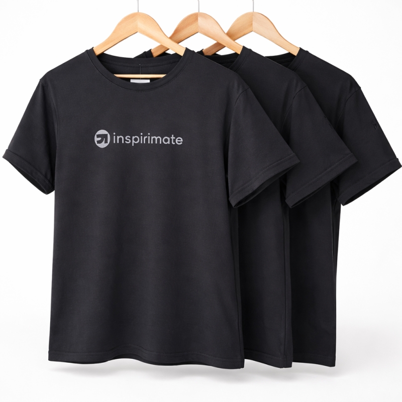 KINKA x INSPIRIMATE Męski basic T-shirt