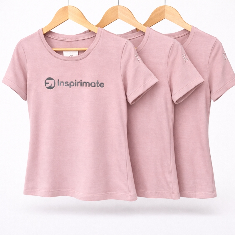 KINKA x INSPIRIMATE Damen Basic T-Shirt